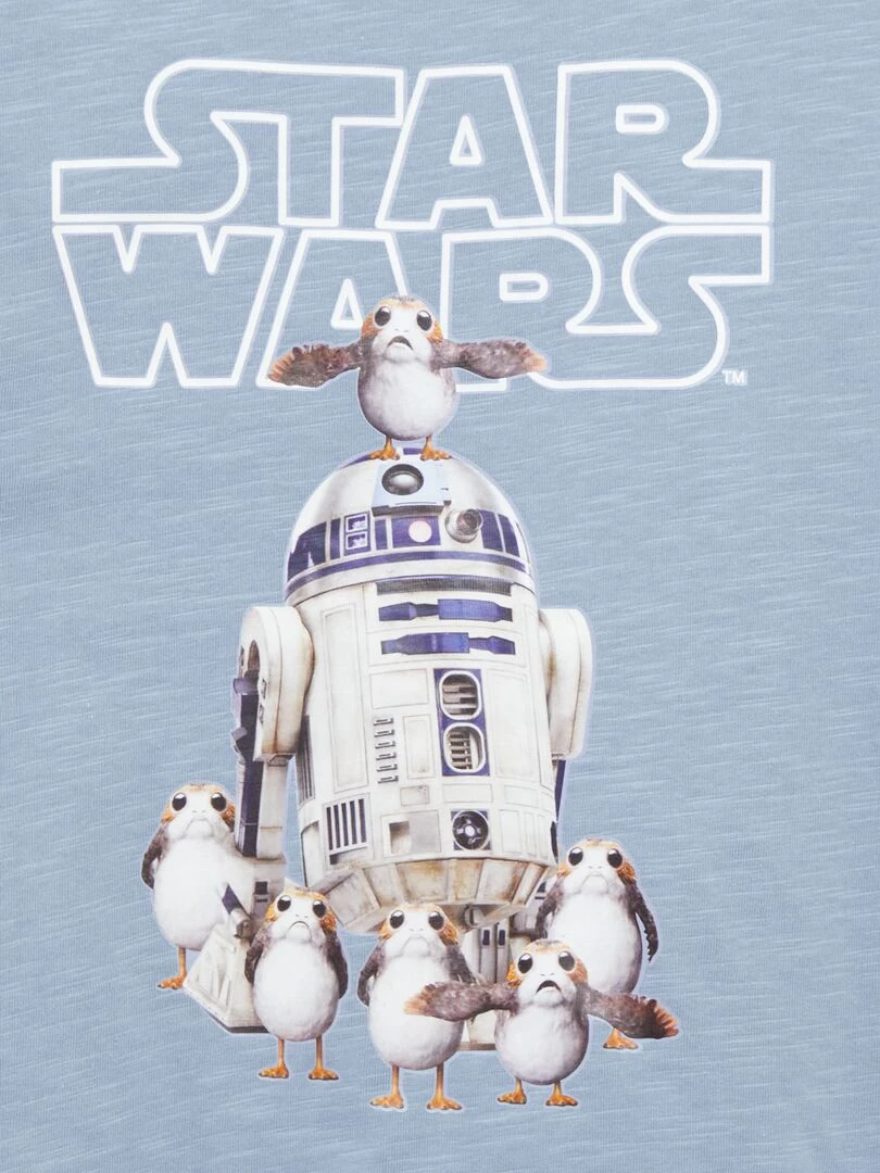 T shirt 'Star Wars' Bleu