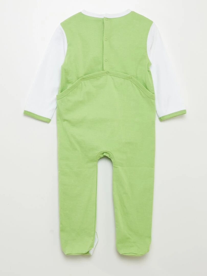 Pyjama 1 pièce 'Yoshi' Vert