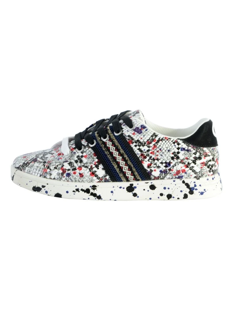Basket Desigual Cosmic Snake Splatter Noir