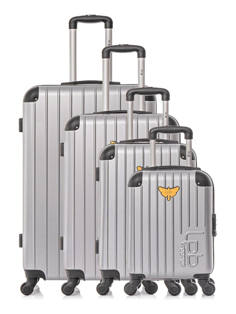 LPB LUGGAGE SET DE 4 MARIANNE M Gris
