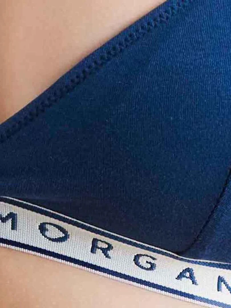 Soutien gorge triangle coques amovibles ISA   Morgan Junior   Bleu