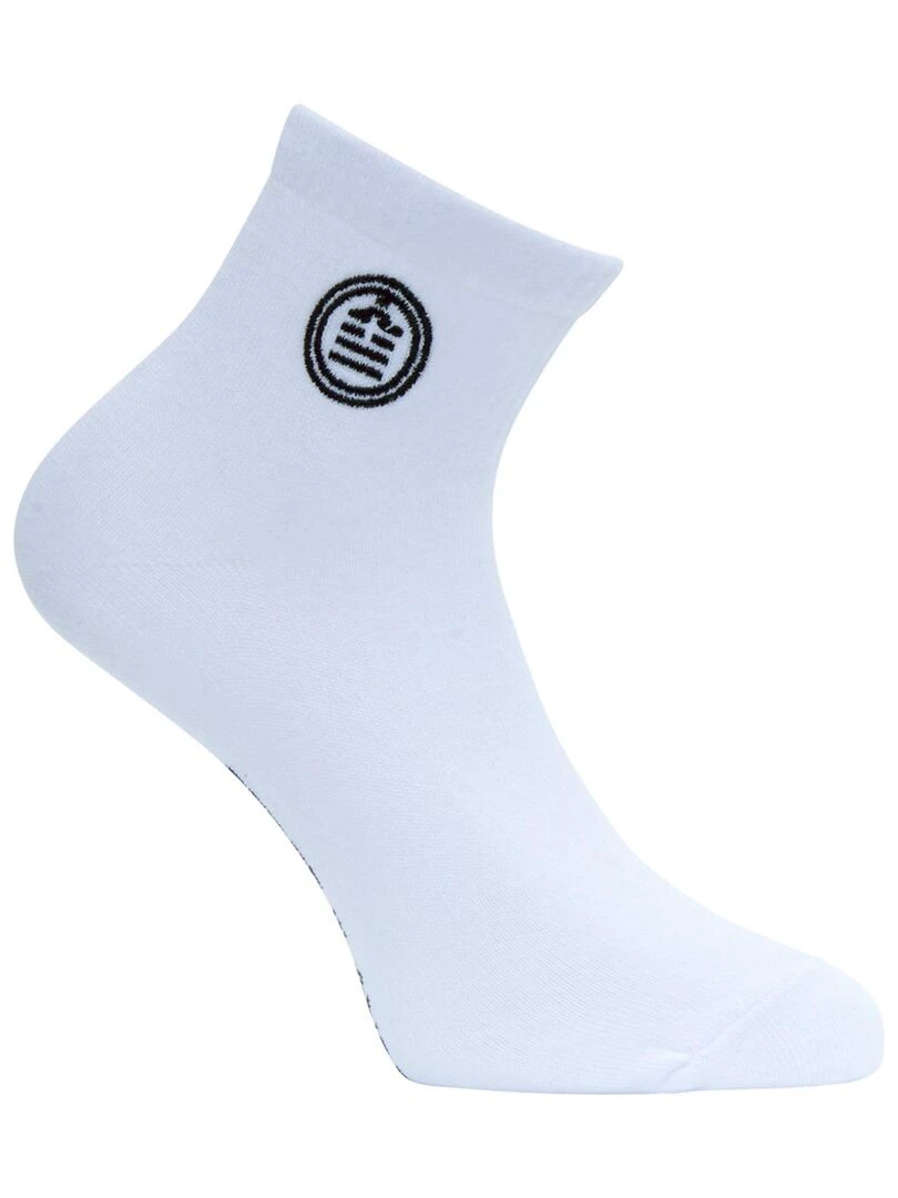 Lot de 6 paires de chaussettes quarter en coton peigné Serge Blanco Serge Blanco   Noir