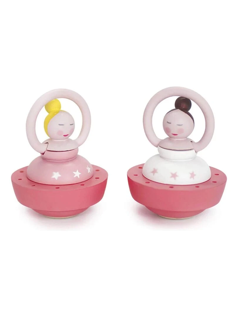 Boîte à musique Bois Ballerine Rose   N/A