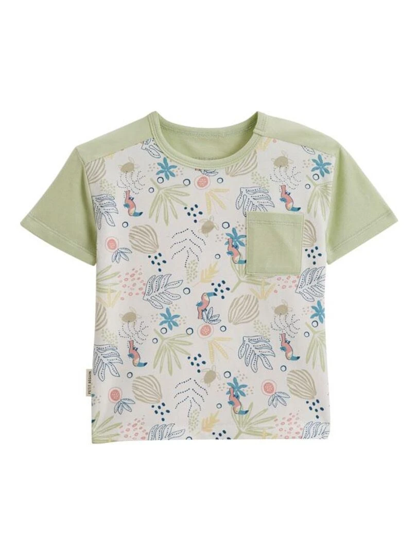 T shirt bébé Moka Vert