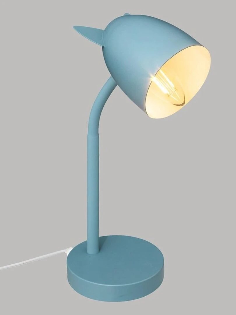 Lampe oreilles métal bleu   Bleu