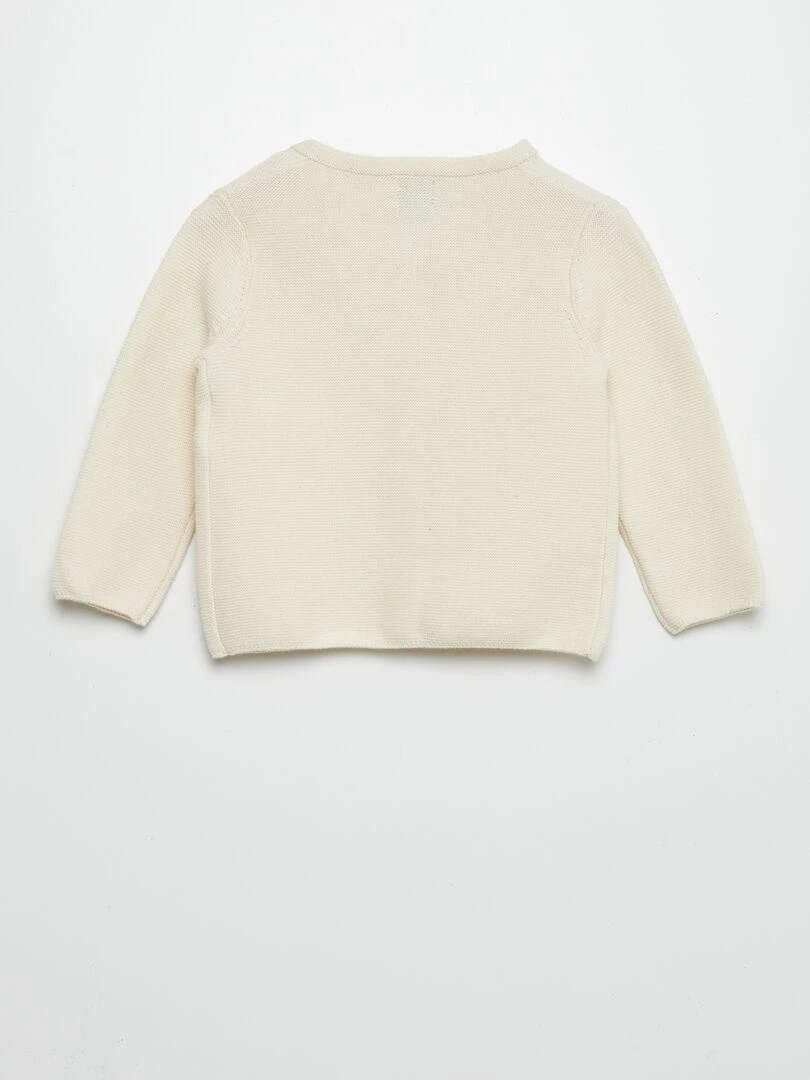 Gilet fin en point mousse Undyed