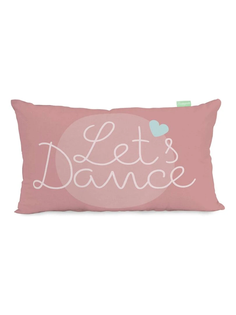 Housse de coussin Dancing "Happyfriday"   Blanc