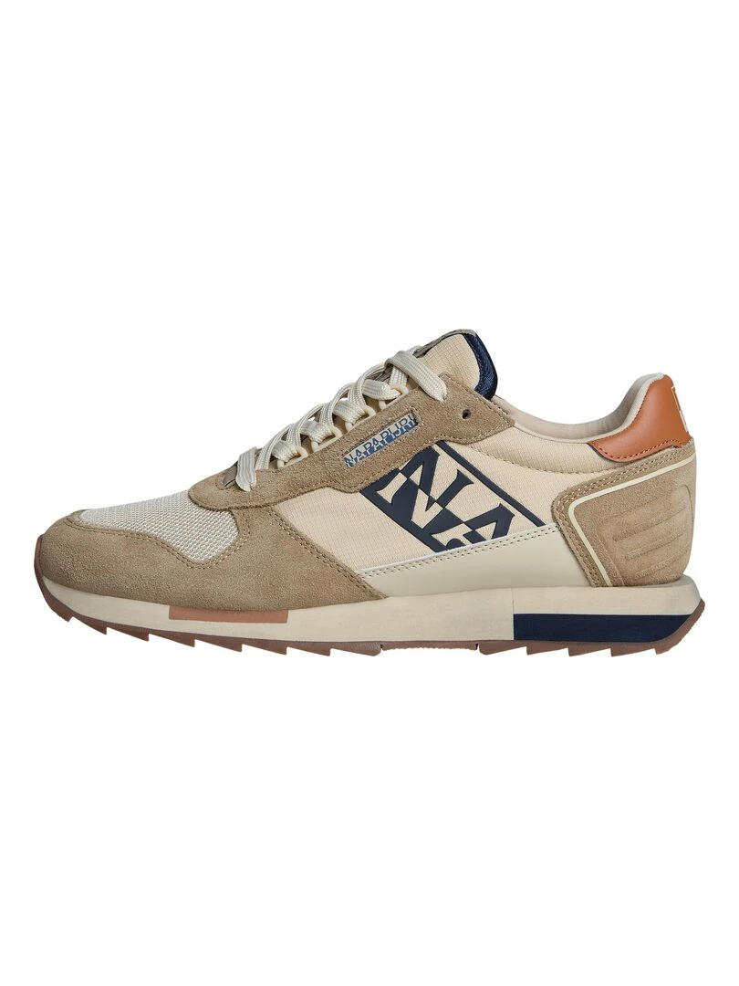 Basket Cuir Napapijri Virtus Beige