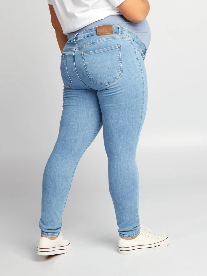 Jean grossesse skinny Bleu