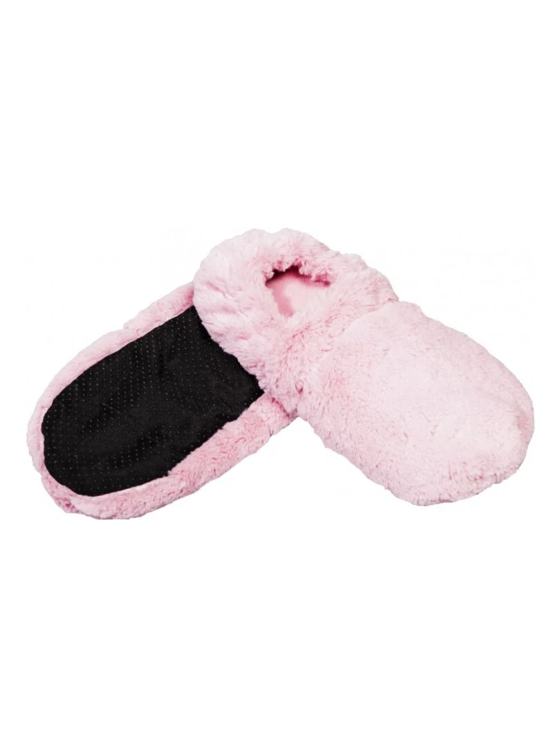 Chaussons chauffants Roses Made in France Rose