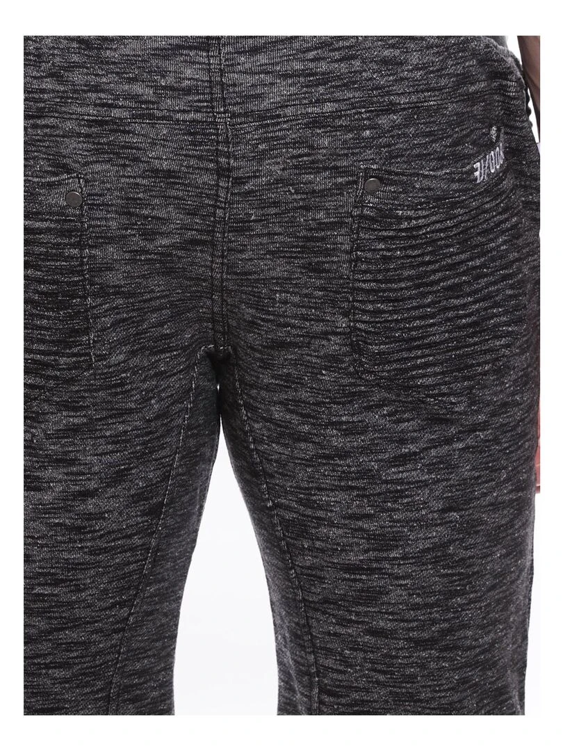 Bermuda molleton BELIOTH   Noir