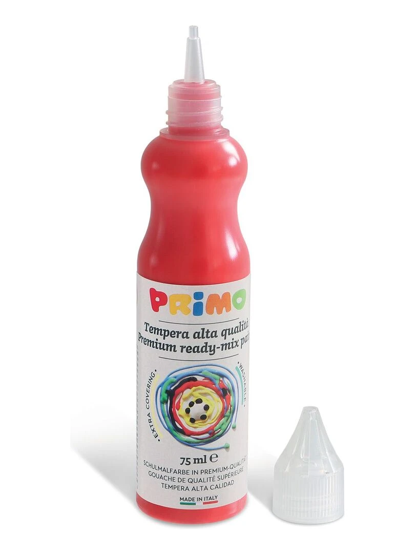 6 bouteilles de gouache 75 ml   N/A