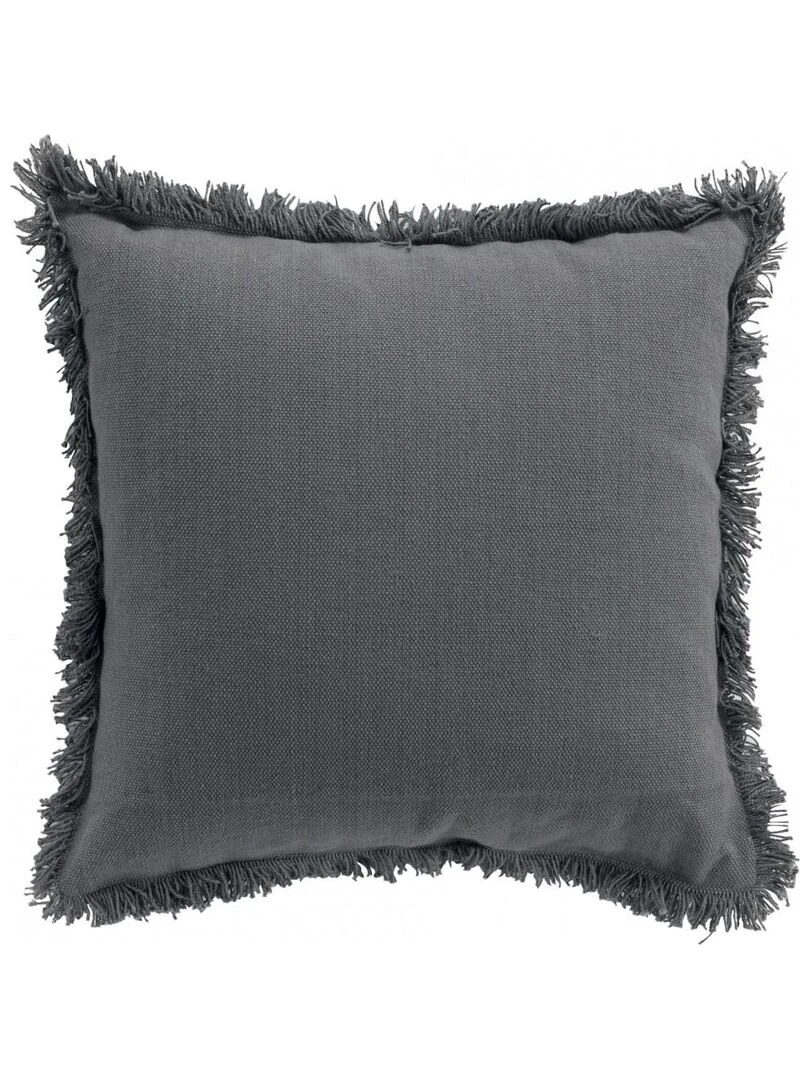 Coussin a franges Vania Blanc