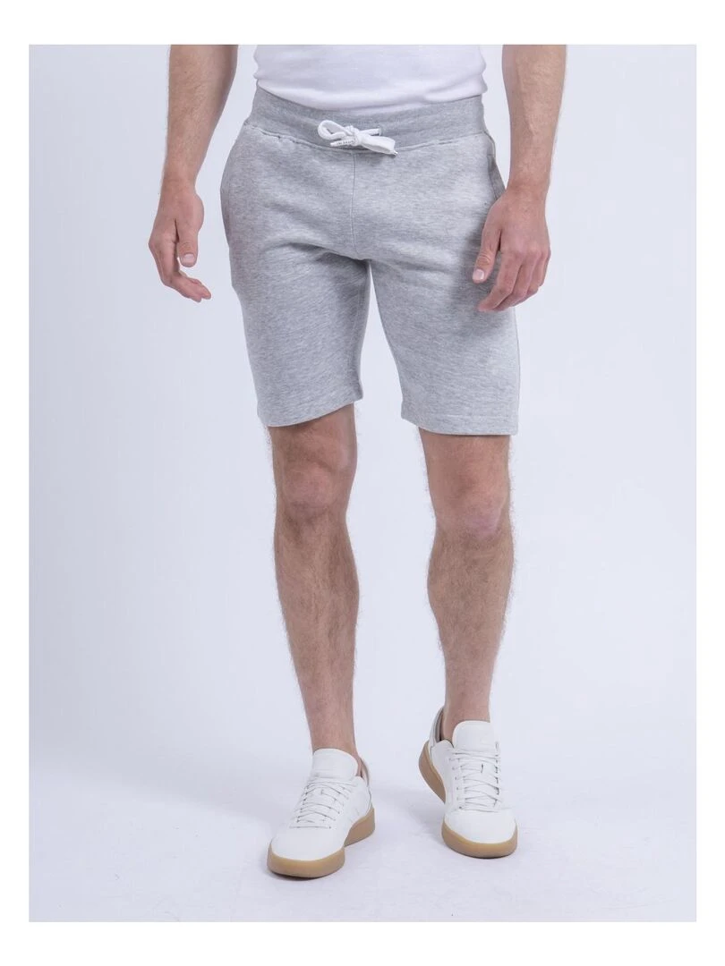 Bermuda molleton BIDMIN Gris