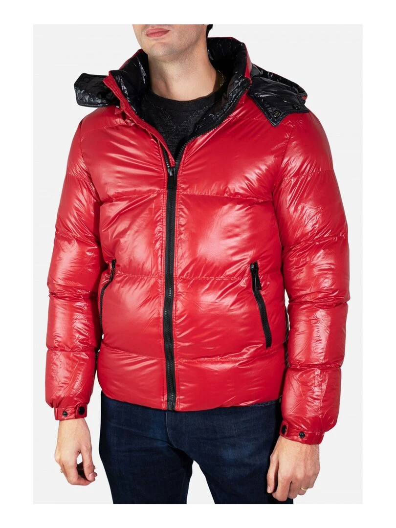 doudoune à capuche Kebello Rouge