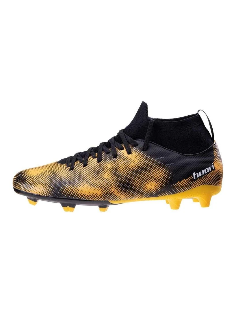 Huari   Chaussures de foot SAKURI   Noir Jaune