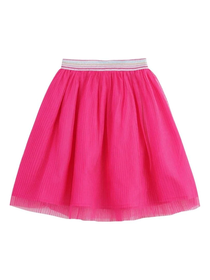 Jupe Qui Tourne Été Fille  Voile Rose Fuchsia  CLOCHETTE   'LA FAUTE A VOLTAIRE'   Rose fushia