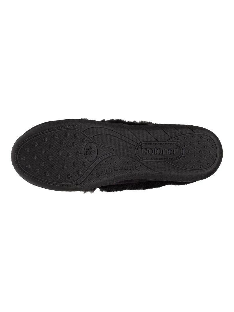 Chaussons mocassins Femme Noir   Noir