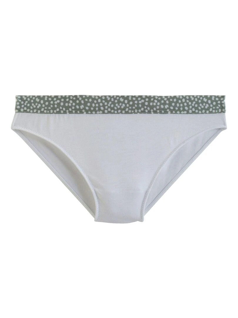 Lot de 2 slips TARA   Morgan Junior   Vert