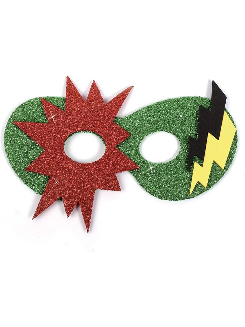 12 Loups Super Heros Masques N/A