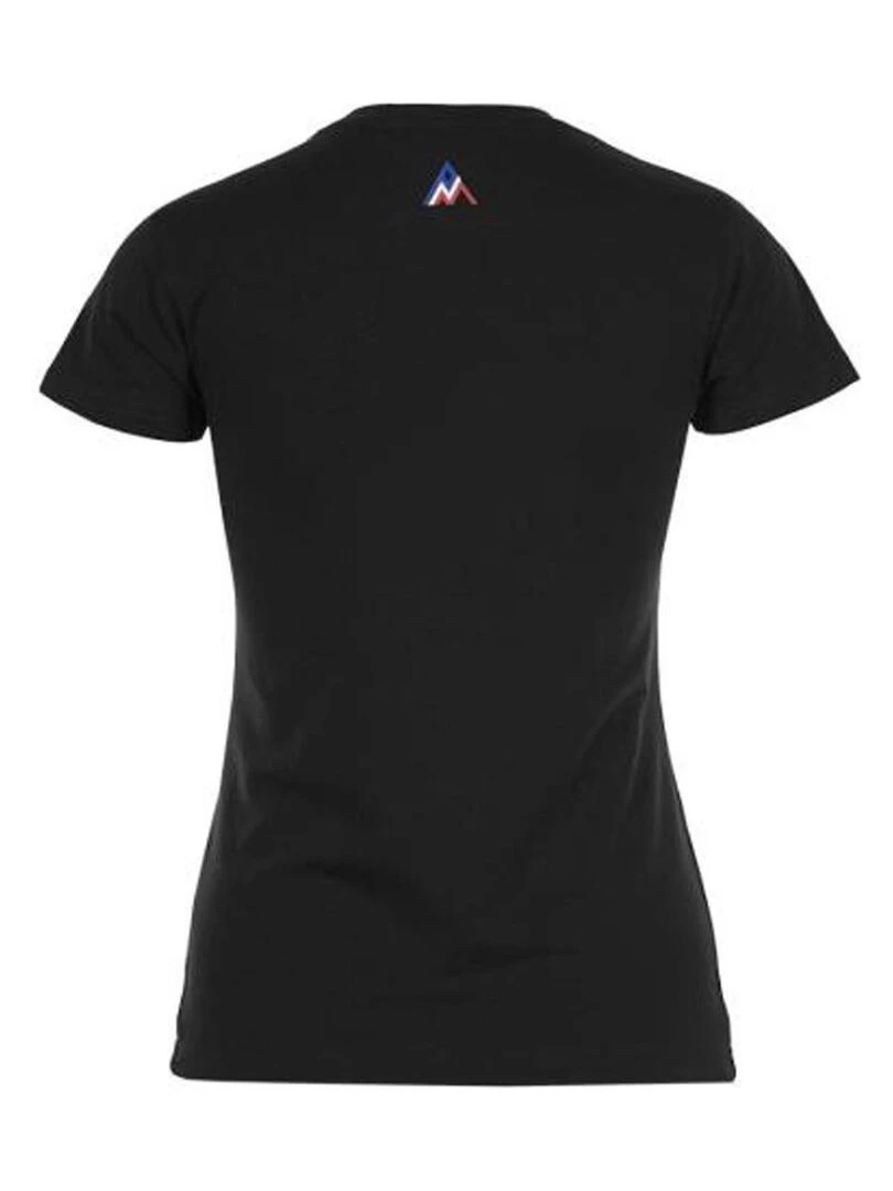 T shirt manches courtes femme ACOSMO   Noir Noir