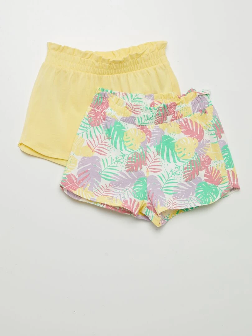 Lot de 2 shorts légers 2 pièces BEIGE