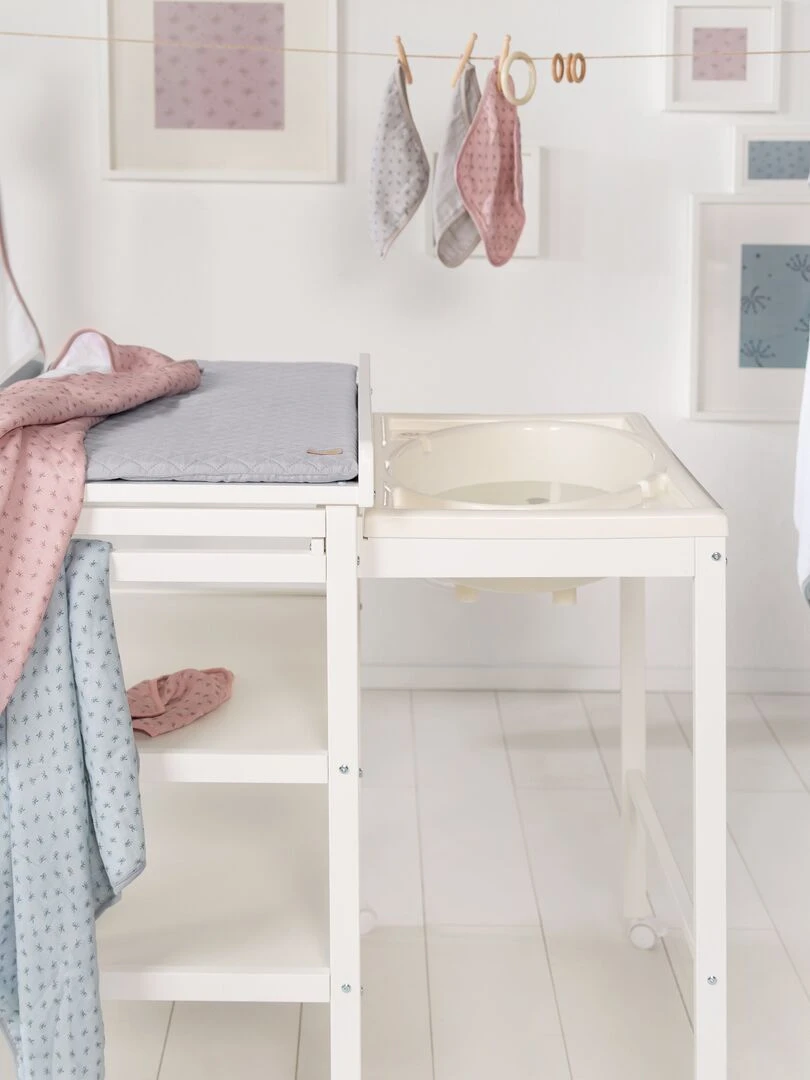 Cape de Bain Bébé "Lil Planet"   100% Coton bio OEKOTEX   'ROBA'   Bleu clair