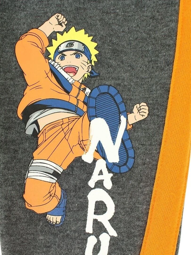 Disney   Pantalon De Jogging garçon imprimé Naruto   gris anthracite
