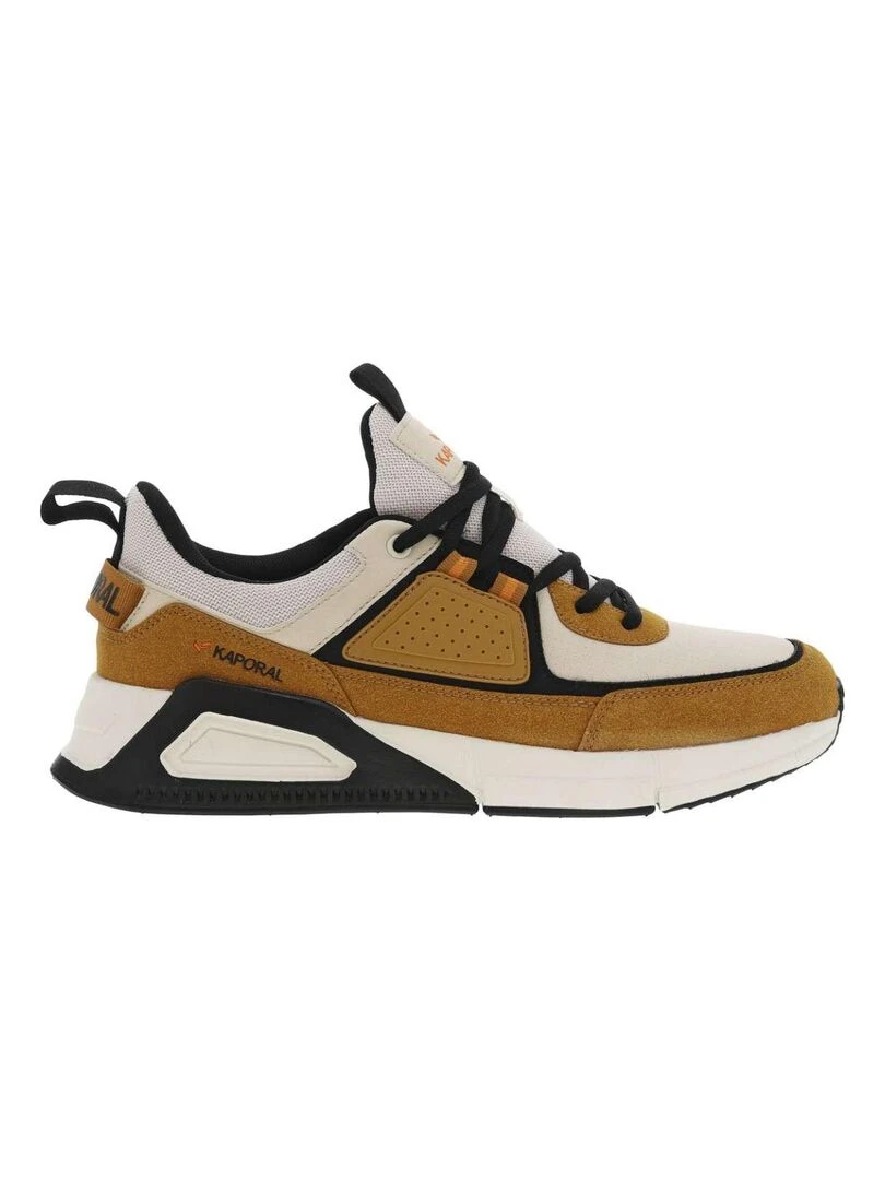 KAPORAL Baskets talon plat Beige