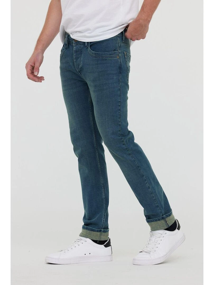 Lee Cooper Jean coton straight JOKER Bleu ciel