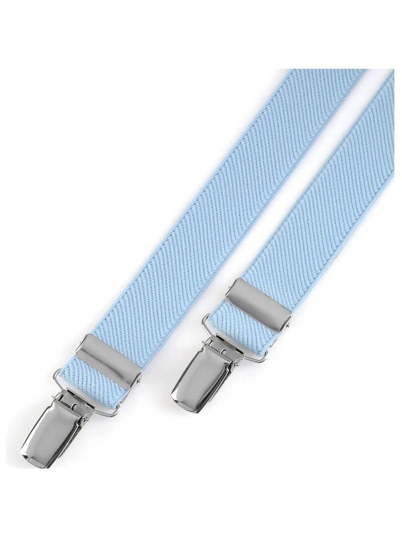Bretelles slim Mattis Fabriqué en UE Bleu ciel