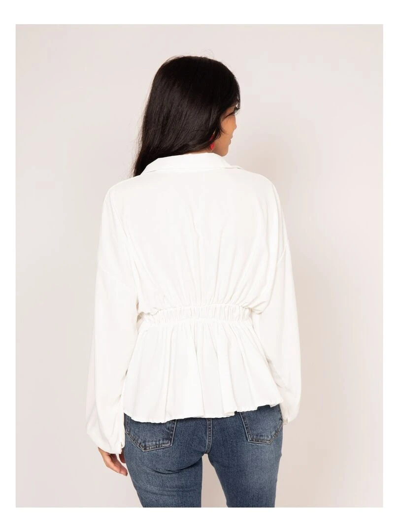 Chemise fluide OCEANIE Ecru