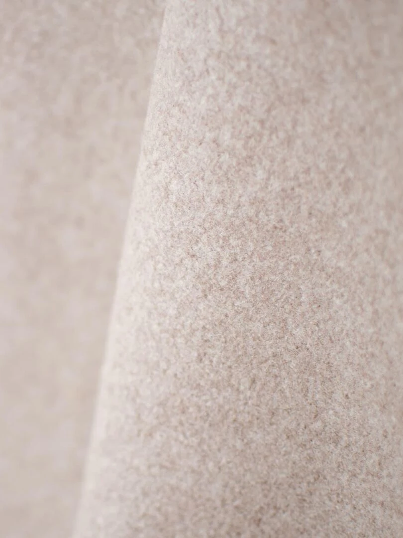 Couverture polaire 100% coton ultra doux   Beige