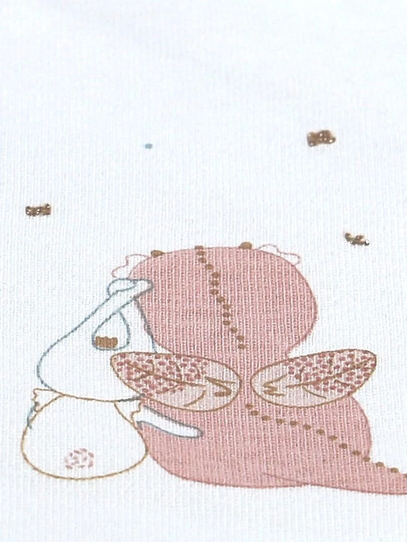 Set 2 bodys croisés Lina & Joy   Noukie's   Beige