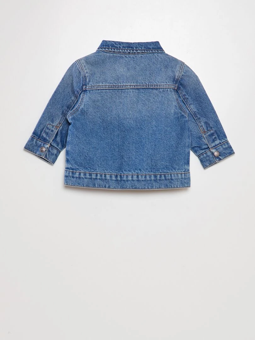 Veste en jean épaisse Bleu clair
