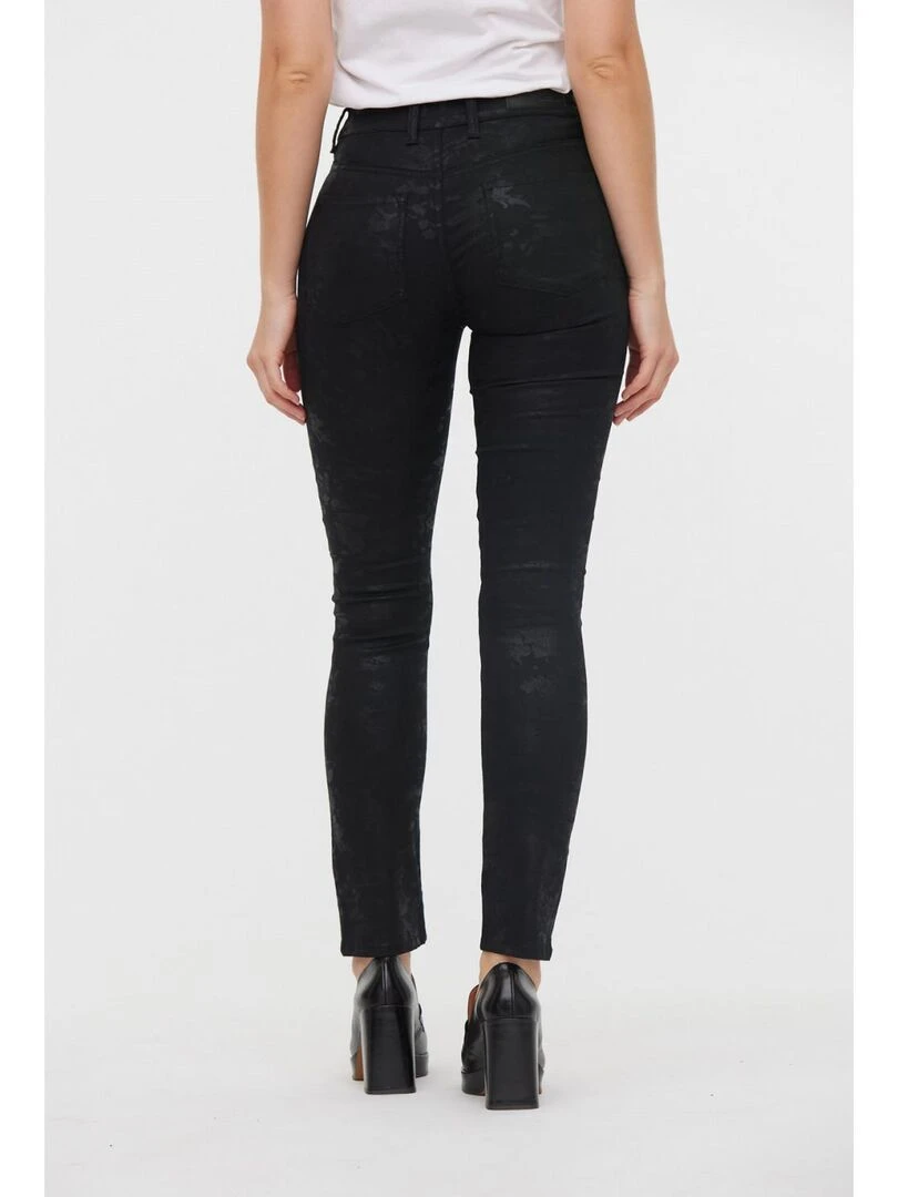 Lee Cooper   Pantalon coton slim LC135   Noir