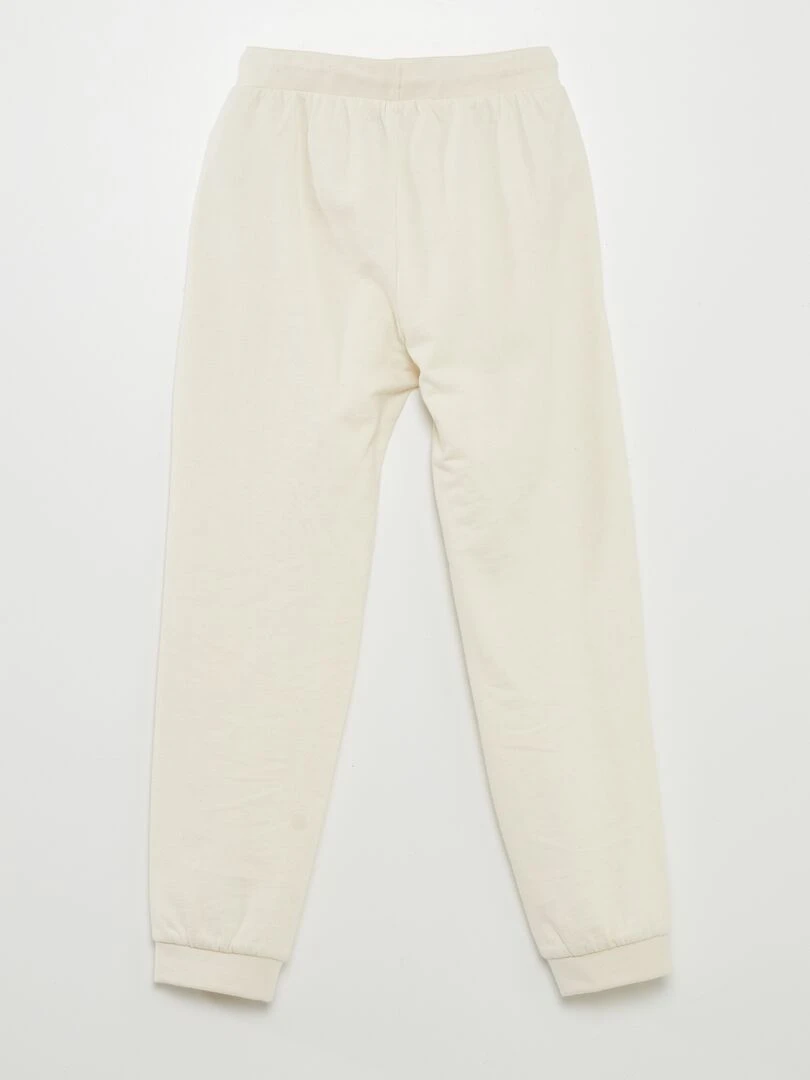 Jogging en molleton   Mixte   Blanc