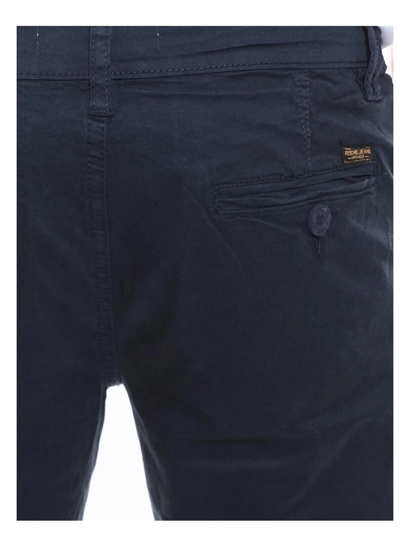Bermuda chino BOLTON   Bleu marine