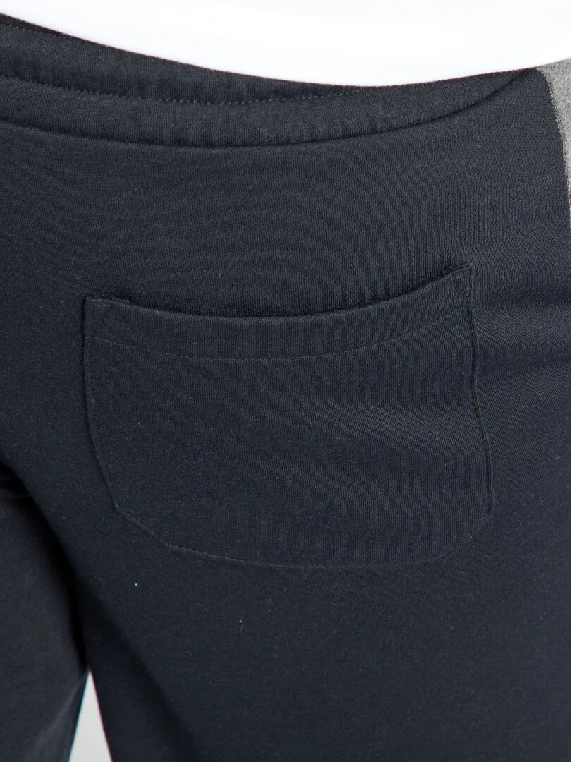 Pantalon de jogging en molleton   noir