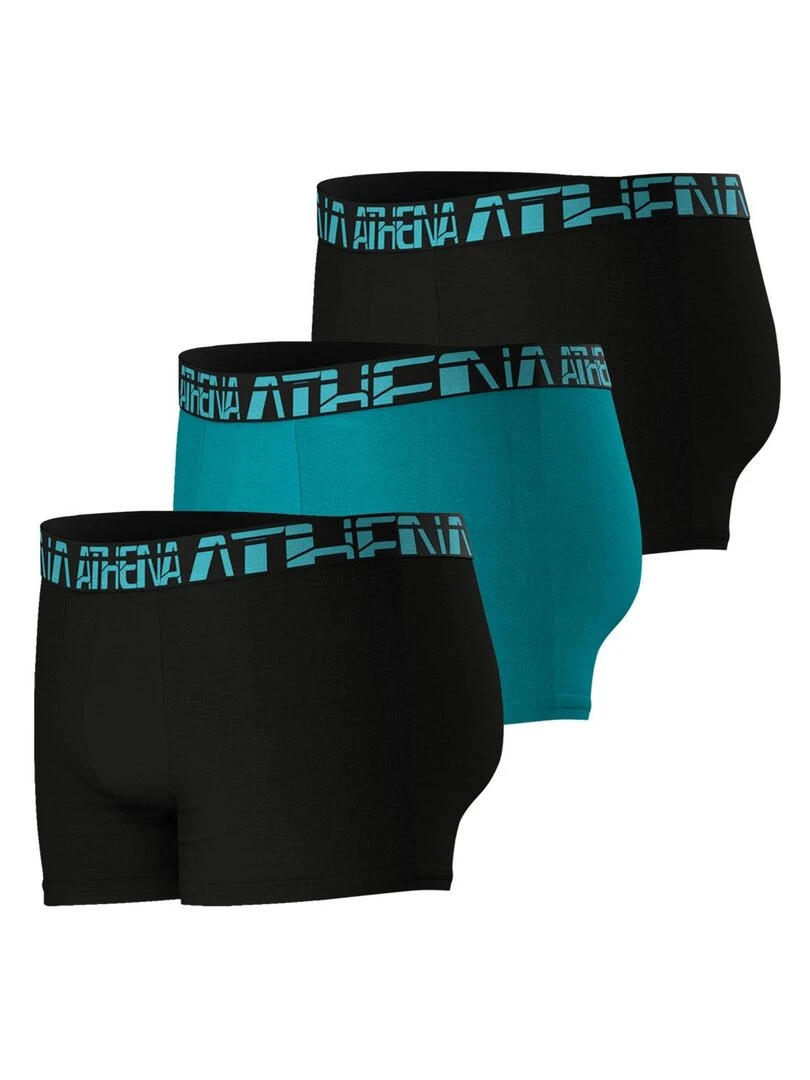 Lot de 3 boxers homme 720 Stretch Micro   Noir Blanc