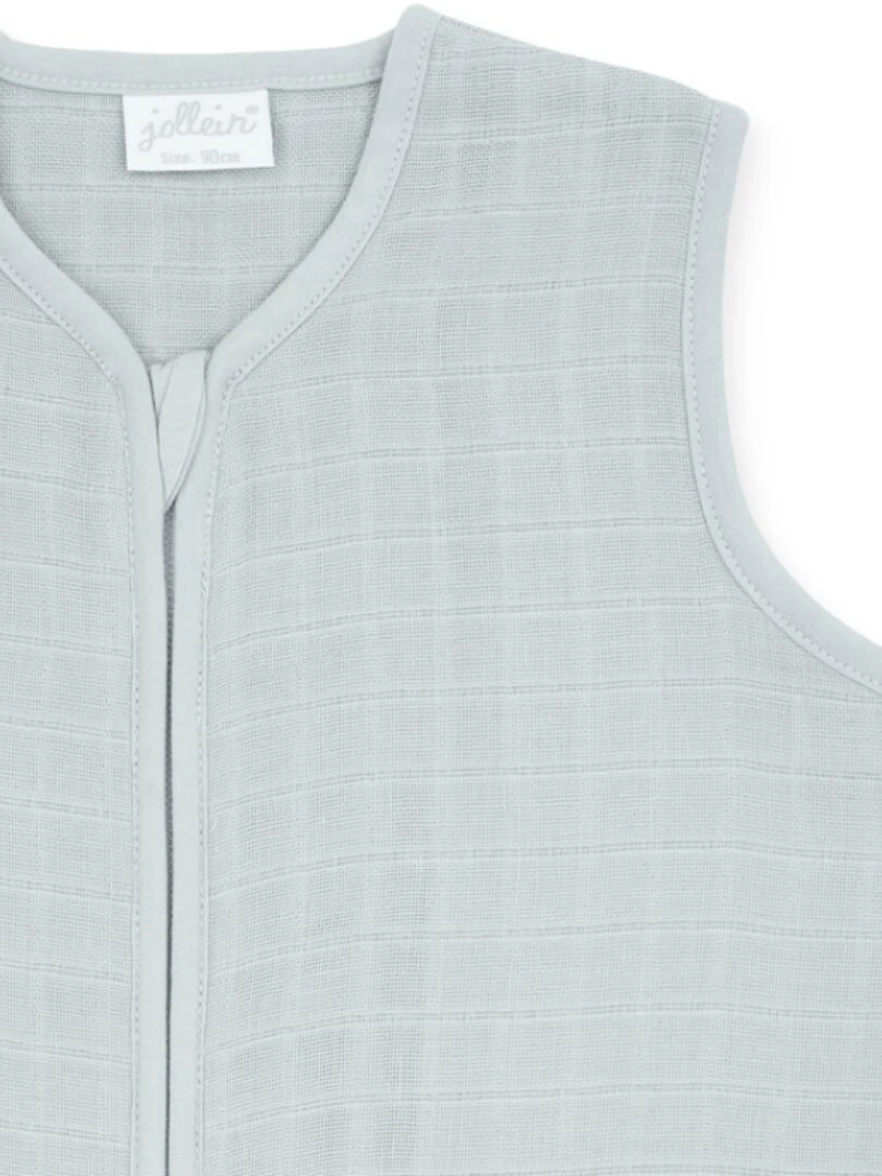 Gigoteuse légère hydrophile soft grey gris TOG 0.5 (90 cm) Gris