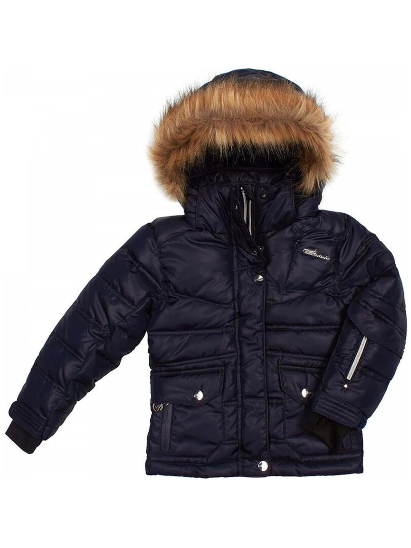 Doudoune de ski fille FALESA PEAK MOUNTAIN Bleu marine