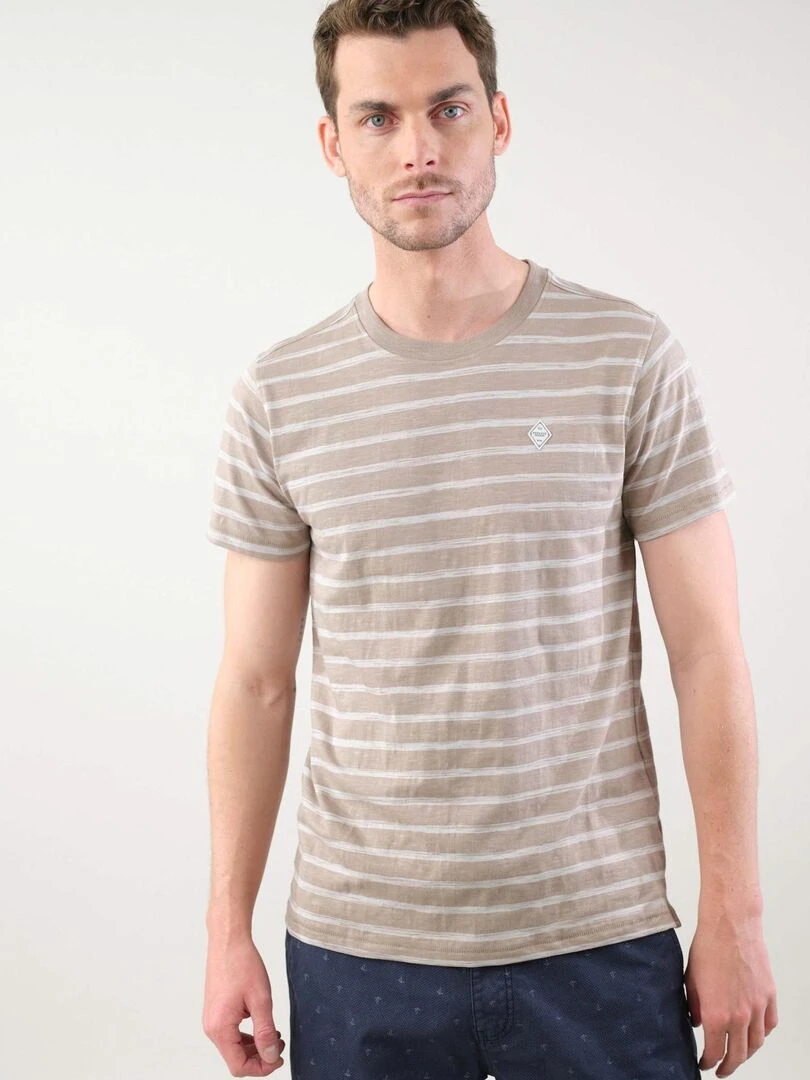 T shirt DALSO Gris taupe