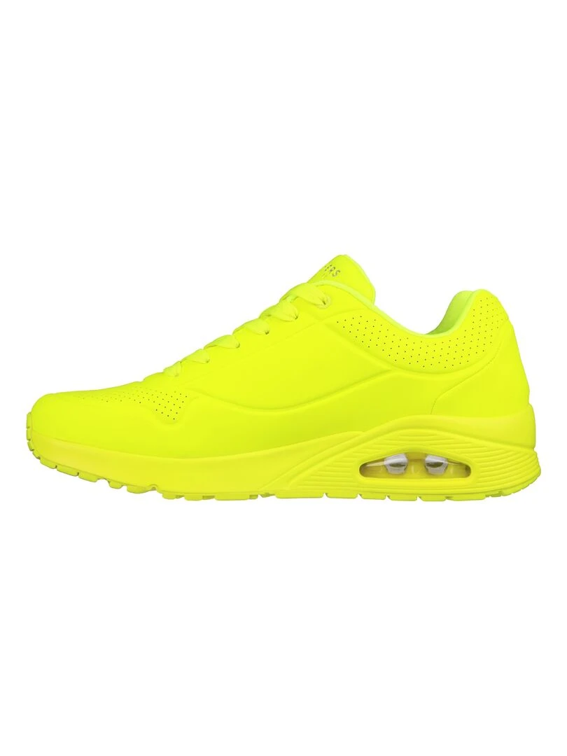 Basket Skechers Stand On Air Jaune citron