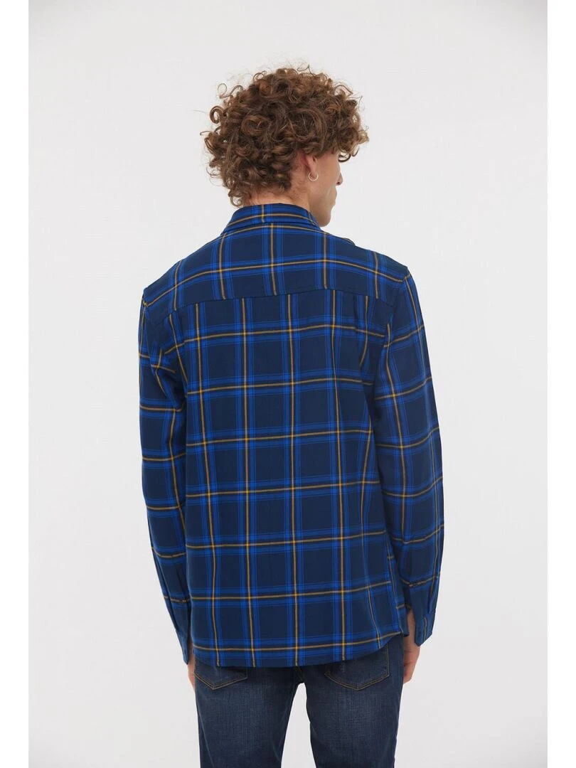 Lee Cooper Chemise manches longues coton comfort DREYNE Bleu marine