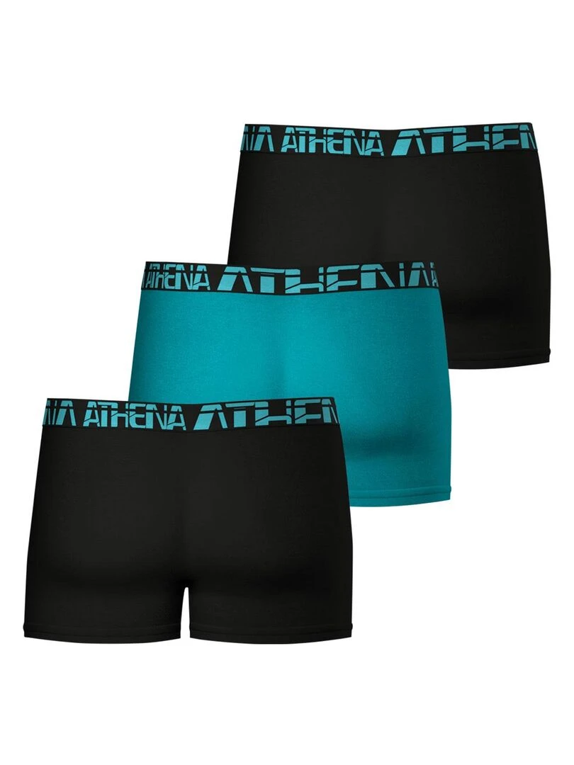 Lot de 3 boxers homme 720 Stretch Micro   Noir Blanc