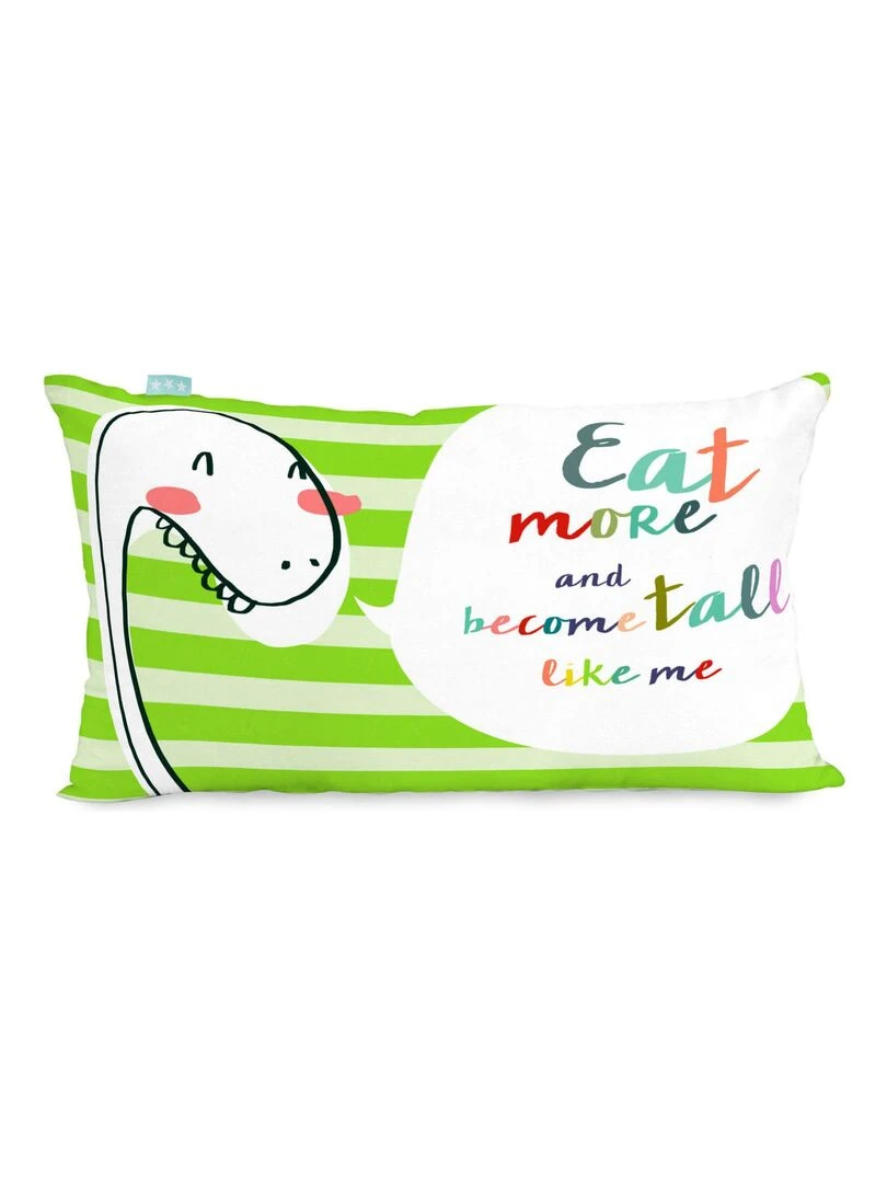 Housse de coussin My friend "Happyfriday" Blanc