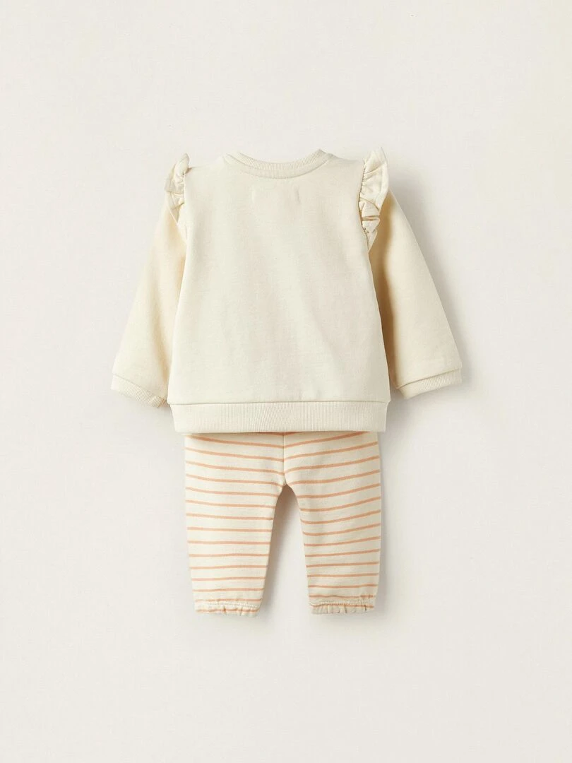 Manteau + Pantalon pour Nouveau Né 'Légumes' NATURE TAKEOVER Beige clair