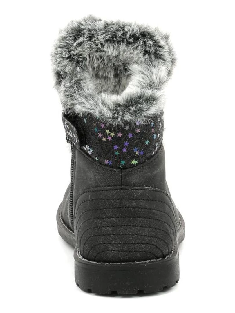 Bottillons Synthetique Stemila   Noir