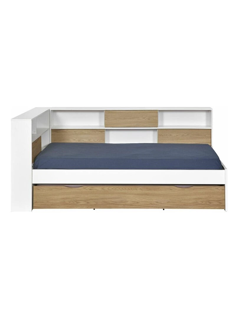 Pack lit cosy avec matelas Play   AKITEN RETAIL   Blanc Marron
